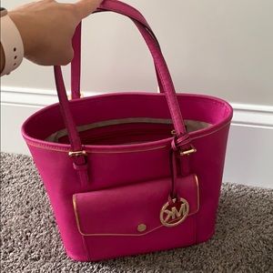 Pink Michael Kors Tote